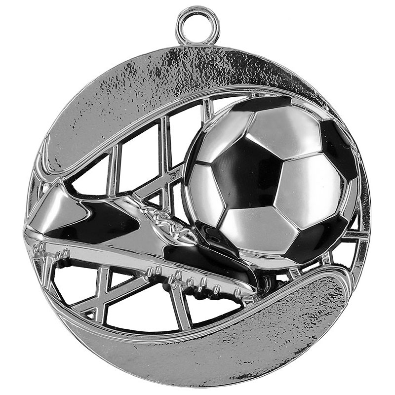 SILVER FOOTBALL MEDAL