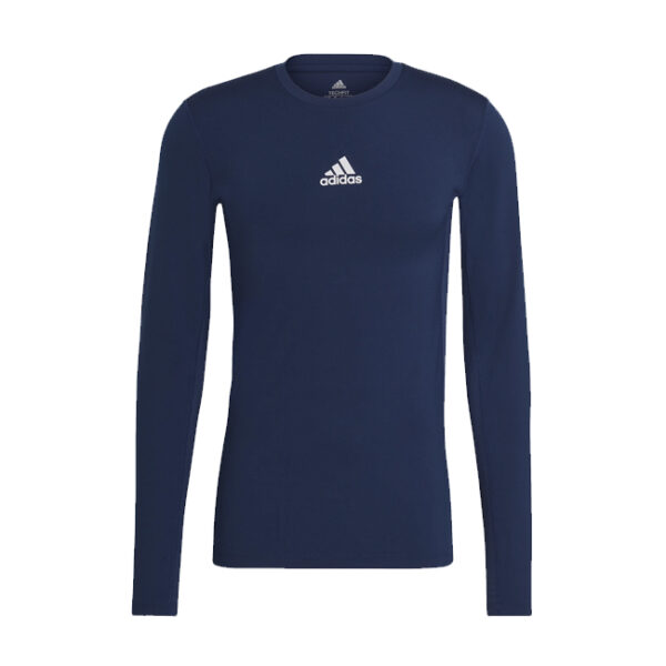 Sous-maillot-ADIDAS-Tech-Fit-Long-Sleeves-Bleu-marine-Blanc-GU7338-H23153