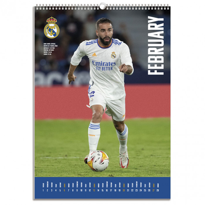 FC REAL MADRID- CALENDAR 2022 - GolgeterShop FC REAL MADRID- CALENDAR 2022 - GolgeterShop