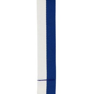OVRATNI TRAK ZA MEDALJO BLU/WHITE 22mm