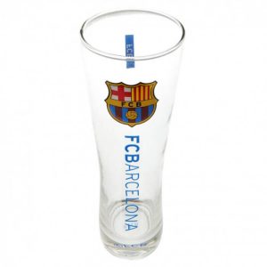 FC BARCELONA CREST TALL BEER 580ML- STEKELENI KOZAREC