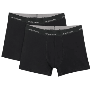 4F DEEP BLACK 2PACK- MOŠKE SPODNJICE