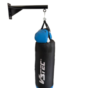 SET OF PUNCHING BAG AND GLOVES